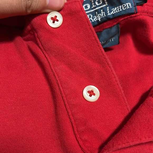 Polo by Ralph Lauren Red Classic Polo Shirt - Picture 7 of 7